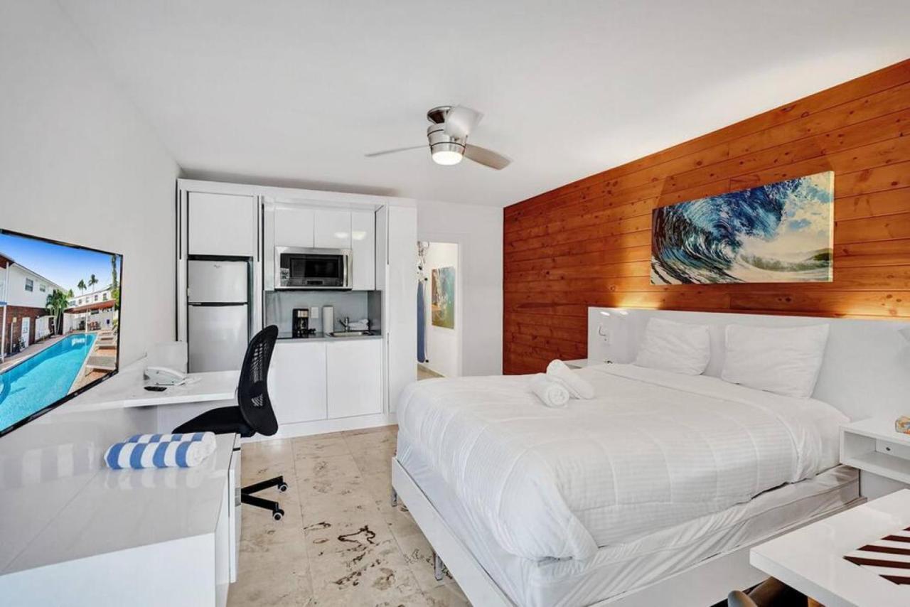 Waves Beach Town Cozy Studio Apartment Pompano Beach Exterior foto